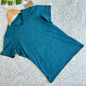 Patagonia| Women's Capilene® Cool Daily T Shirt Dark Belay Blue XS